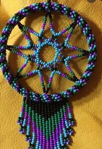 Beaded dream catcher
